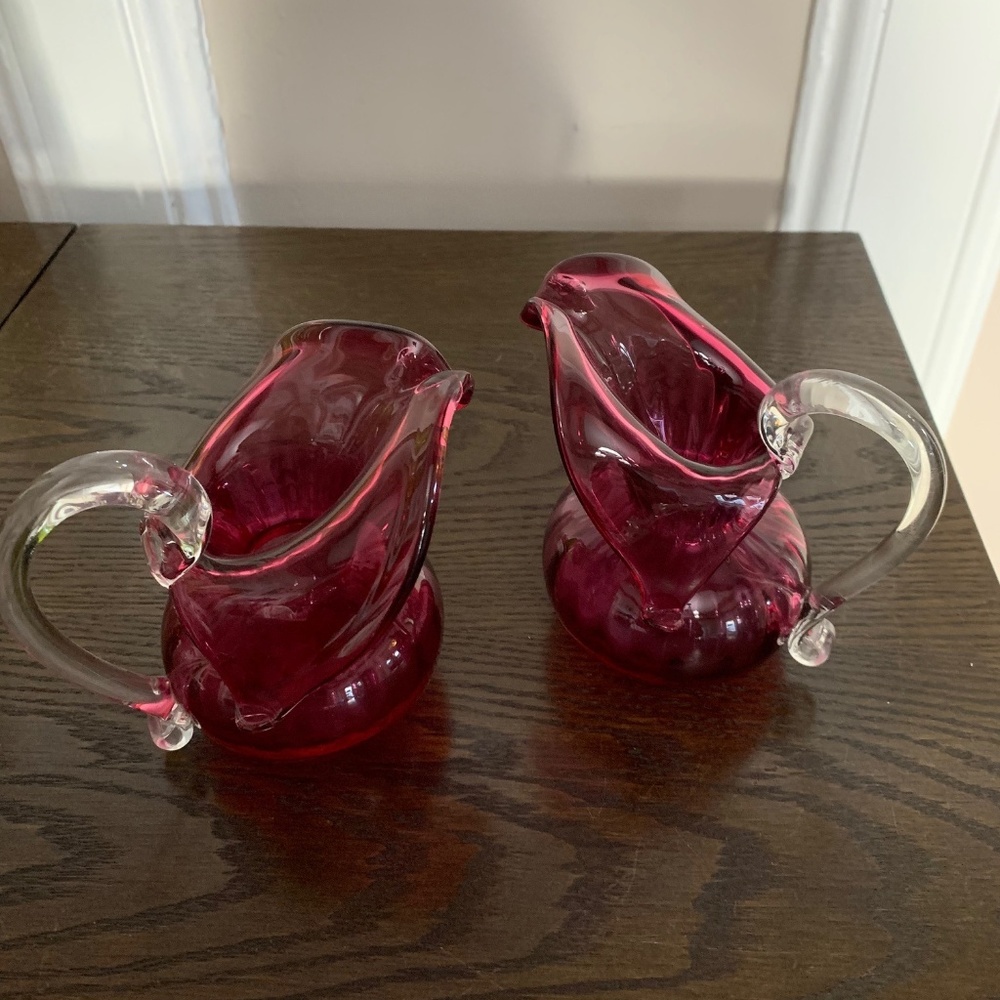 Vintage Glass Creamers